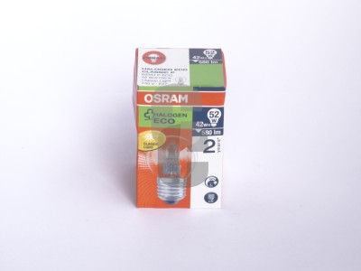 Крушка малък балон Е27 -42W=52W- + ампула                                                                                                                                                                                                                                                                   